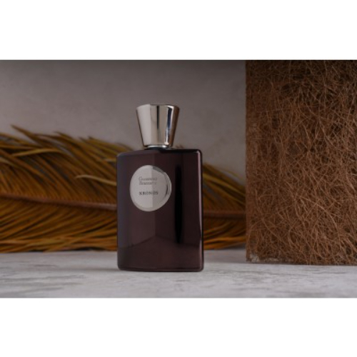 Kronos - TOP NOTE: ORRIS ROOT, IRIS, WHITE CARNATION, ORANGE BLOSSOM. MIDDLE NOTE: ROSE, CINAMON, BLACK PEPER, AMBER .BASE NOTE: SADALWOOD, VANILA, MUSK, CAMBUDION OUD