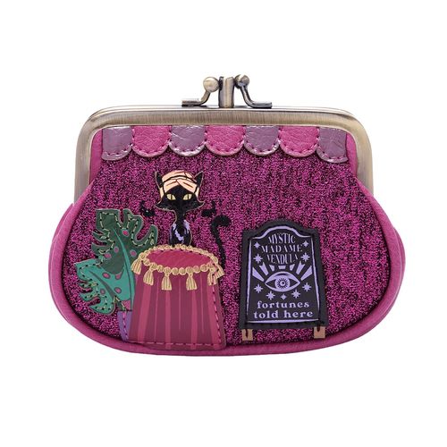 VENDULA FORTUNE TELLER CLIPPER COIN PURSE - Printed & embossed PU leather