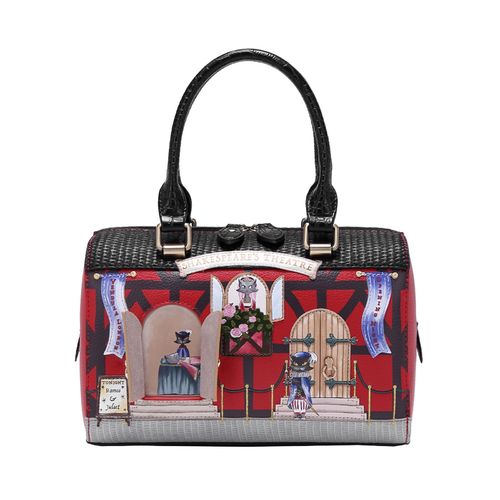 Shakespeares Romeo & Juliet SPEEDY BOWLER - Printed & embossed PU leather