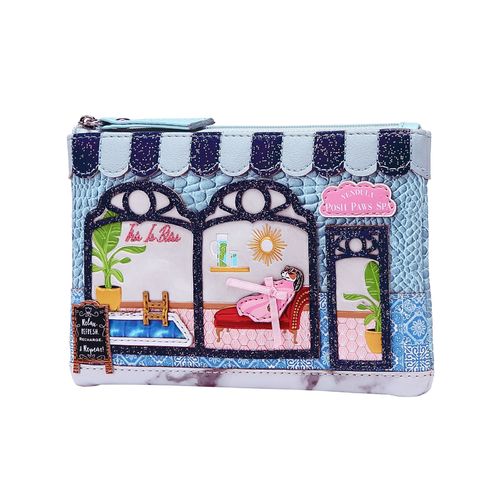 POSH PAWS SPA  ZIPPER COIN PURSE - Printed
  & embossed PU leather