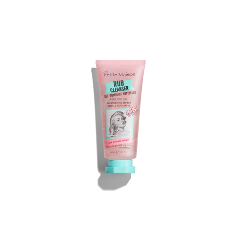 Rub Cleanser 100ML - Rub cleanser 100ML , peeling gel enriched with pink pomelo extract , Glycerin & vitamin E , helps to gently exfoliate and clean your skin