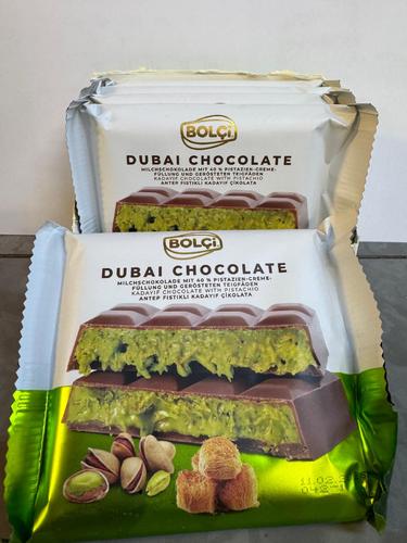 Dubai Chocolate - عرض خاص شوكولا دبي تركية ١٠٠ جرام السعر ٢ دينار فقط عن طريق منصتي او الاتصال بالمحل