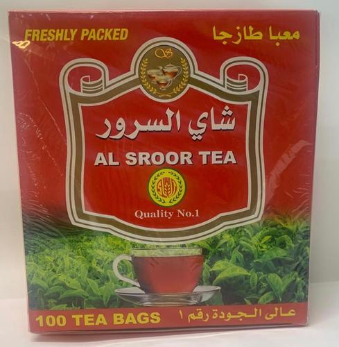 Al Sroor Tea - Black Tea 100 Tea Bags