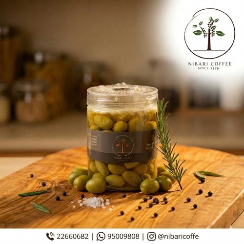Palestinian Green Olive 750 gram