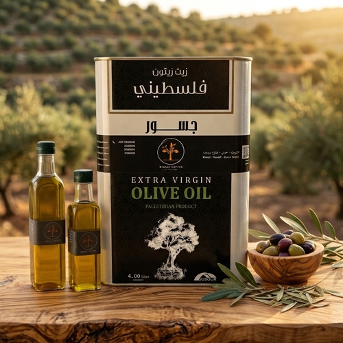 Olive Oil Palestine Genuine 4.00 Ltr production Dec 2025