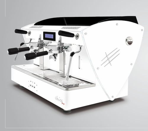 ETNICA DISPLAY TT Two GROUP AUTOMATIC FULL WHITE- آلة صنع القهوة الأوركسترالية - ETNICA DISPLAY TT Two GROUP AUTOMATIC FULL WHITE- آلة صنع القهوة الأوركسترالية
 صنع في ايطاليا - صنع يدوي
 حجم رأس مجموعتين: E61 GROUP ،
   غلاية مفردة: 12 لتر
 ارتفاع حرارة التبادل
  مضخة التدوير
الوزن: 65 كجم
(  إستخدام تجاري )
ضمان سنة واحدة
 لمزيد من المعلومات أو الحجز: 98080971، 60406019.
للسعر أو طلب مزيد من التفاصيل يرجى الاتصال بنا.