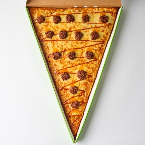 بيتزا شورت ريبس العملاقة - اكبر بيتزا