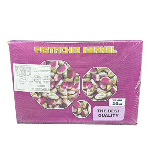 10 kg shelled pistachio carton