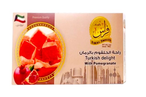 راحة الحلقوم بالرمان 400 جرام فراس