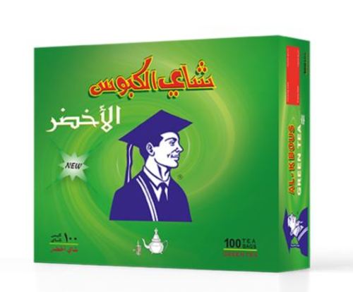 شاي الكبوس الاخضر 100 كيس