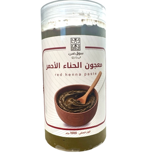 معجون الحناء الحمراء 1000 جرام