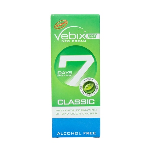 Vebix Men Deodorant Cream 25g