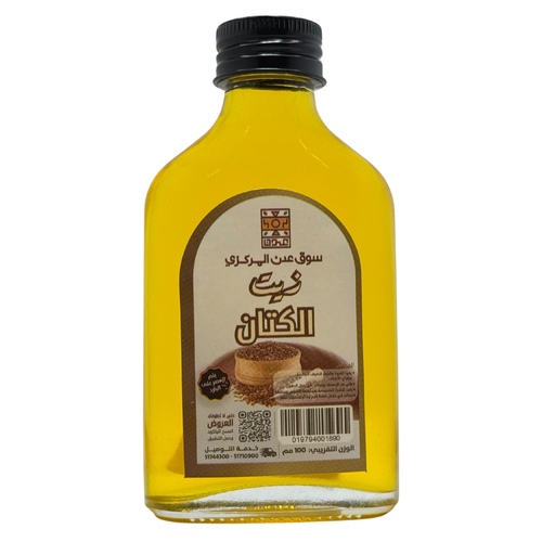 Cold pressed flax oil 100ml
