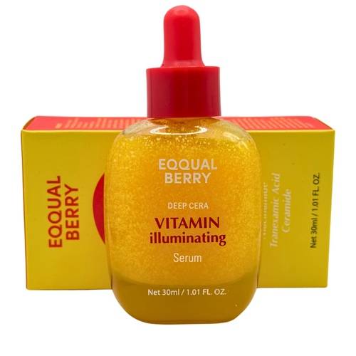 Vitamin C Brightening Serum with Even Berry - Antioxidant for even skin tone.
Reduces dark spots and pigmentation caused by sun damage or acne scars.
Gives skin a natural glow and promotes instant radiance.
Lightweight formula that absorbs quickly, ideal as a makeup base.
Suitable for all skin types, even sensitive skin.
🕐 How to use: Apply a few drops to clean skin morning or evening, followed by your moisturizer. Can be combined with your daily brightening or radiance routine.