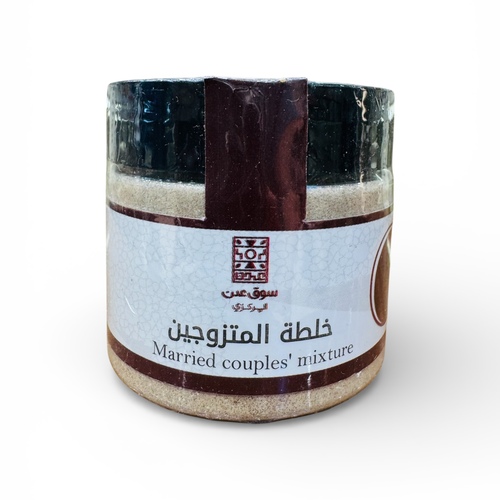 خلطة المتزوجين بودره 30 جرام - طريقة الاستخدام&nbsp; تستخدم ملعقه صغيره مع العسل