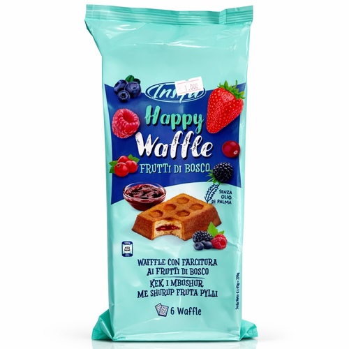 Blueberry Waffles – 270 g (6 Pieces)