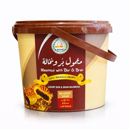 Raghad Maamoul with dates, bran and nuts, sugar-free, 600g