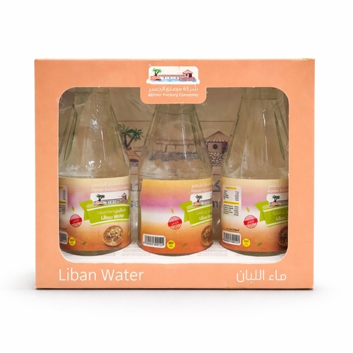 Al Jisr Frankincense Water, 3 bottles × 200 ml
