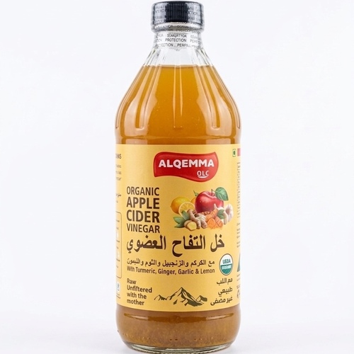 Apple cider vinegar infused with turmeric, ginger, garlic, and lemon – 473 ml
