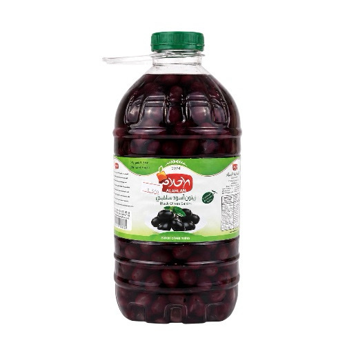 Al-Ahlam Black Salkini Olives – 2000 g