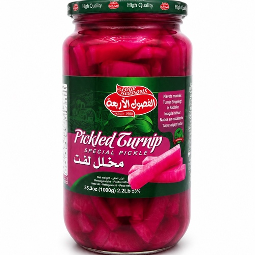 الفصول الاربعه مخلل لفت 1000جم