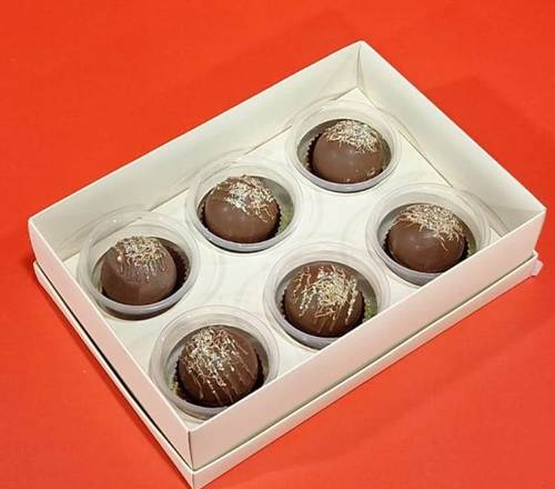 Hot chocolate balls - 6 حبات من كرات الهوت شوكليت البلجيكي   6 pcs  Belgian hot chocolate balls