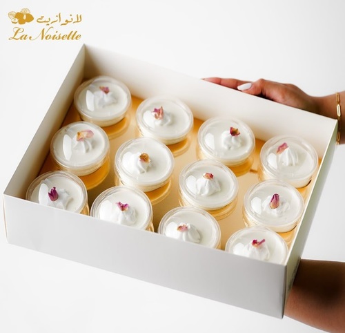 Lanoisette - Mini Cake Milk & Saffron 12 pcs