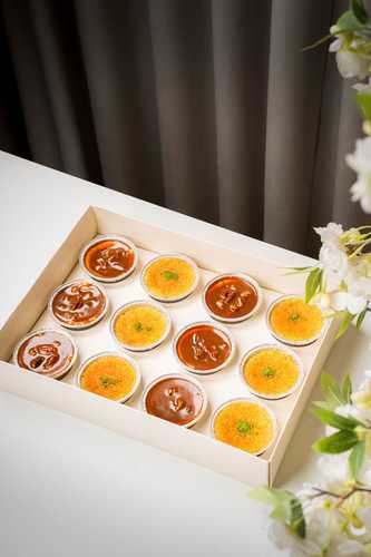 مكس تشيز كيك - مزيج شهي من تشيز كيك البيكان اللذيذ مع تشيز كيك البسبوسة الطري بنكهات متناغمة تمنحك تجربة حلويات متكاملة