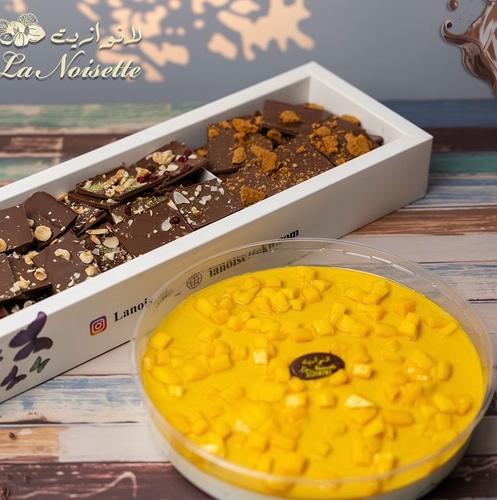 Chocolate Bar & Trifle Offer - Offer of our mix chocolate bar and one trifle plate of your choice mango, chocolate  or pomegranate