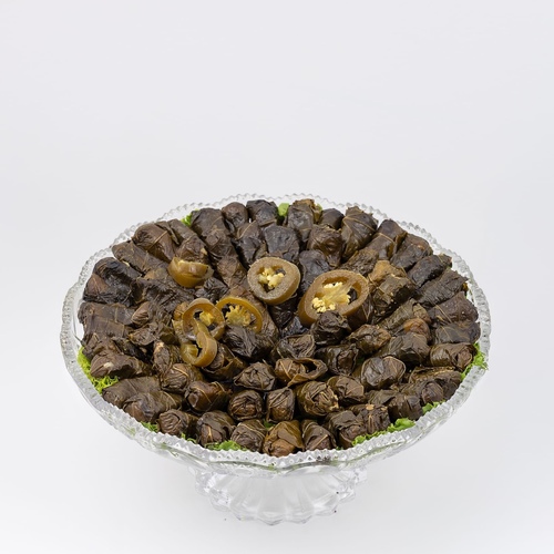 Jalapeno grape leaf tray