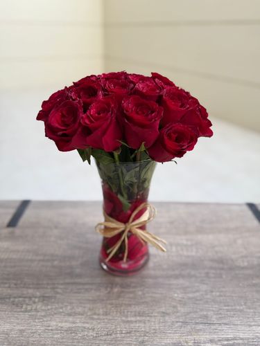 vase Roses White - vase Roses White  25pcs