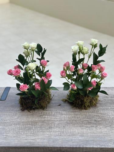 CENTER PIECE WITH BABY JOURI - 1 PIECE