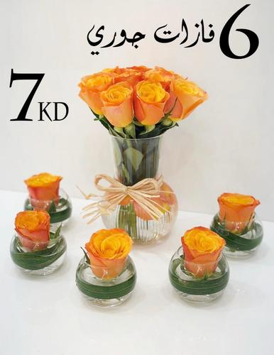 JOURI 6 VASES - 6 VASES
