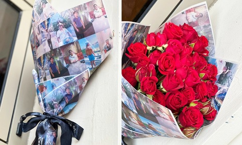 BABY JOURI PRINT BOUQUET - 10 عود