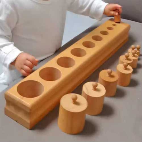 أوزان خشب بني مونتوسري