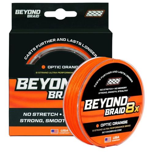 BEYOND BRAID 8X - 300 M - OPTIC ORANGE