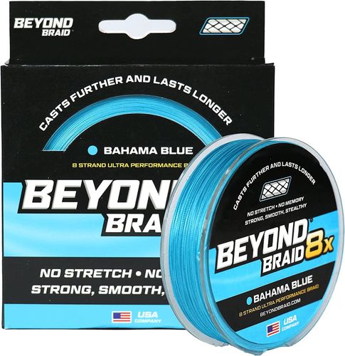 BEYOND BRAID 8X - 300 M - BAHAMA BLUE