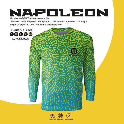 NAPLYON FISH - UPF +50 UV PROTECTION