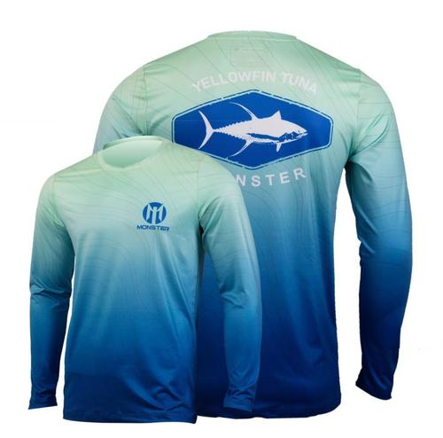 TUNA BLUE - UPF +50 UV PROTECTION