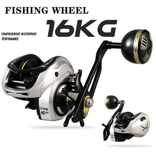 sperd 400 overhead jigging 16 kg - this baitcasting reel with 6+1 corrosion-resistant ball bearings, 6.3:1 high-speed gear ratio, 16kg maximum drag power, making it a powerful tackle for anglers.

Features:
6+1 corrosion-resistant stainless steel ball bearings ensure smooth performance.
6.3:1 high-speed gear ratio for faster retrieves.
Strong drag power up to 16kg; drag alarm reminds you of any bite, increasing the fishing success.
12 levels of magnetic brake system controls spool rotation and backlash.
Lightweight deep spool provides larger line capacity for longer casting distance.
High-strength aluminum alloy handle provides soft touch and extreme durability.
Comes with a drawstring bag for easy storage and carrying.

Specifications:
Material: Aluminum alloy + Composite material
Retrieve: Left hand / Right hand (optional)
Ball Bearing: 6+1
Gear Ratio: 6.3:1
Max. Drag: 16kg / 35lb
Line Capacity: 5#PE line - 230M; φ0.40mm-210M
Weight: 266g / 9.4oz
Package Size: 15.5 * 13.5 * 8cm / 6.1 * 5.3 * 3.1in
Package Weight: 361g / 12.7oz

Package List:
1 * Baitcasting Reel
1 * Storage Bag