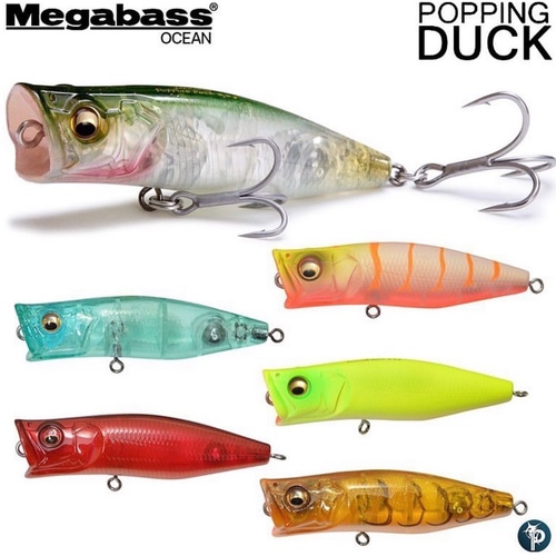 MEGABASS POPING DUCK 60 :6.5 GRAM - MEGABASS POPING DUCK 60 MM WEIGHT :6.5 GRAM