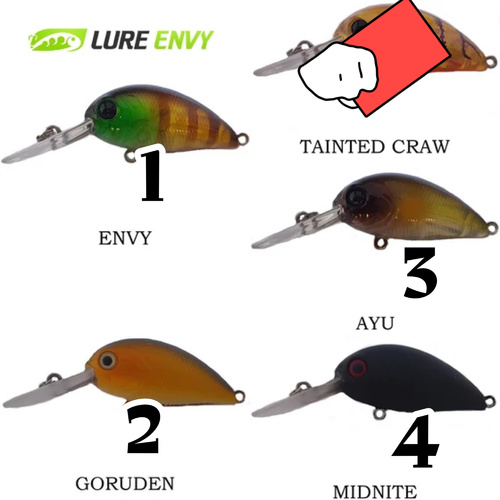 lure envy bream  Australian - كرانكات ٤ قرام تقتل الشعم وشرط الكلام