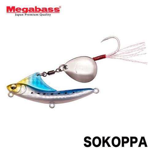 jig megabass sokoppa 10 gr - Sweeping the oceans around the world From the popular Makippa series, 