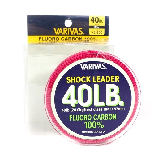 varivas shock leader 40 lb