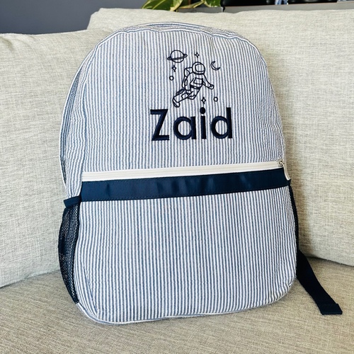 Navy Backpack