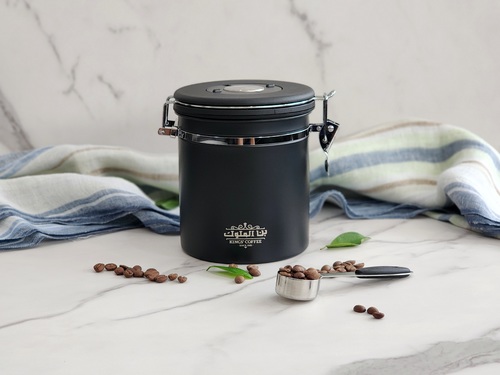 Coffee Canister big (black)