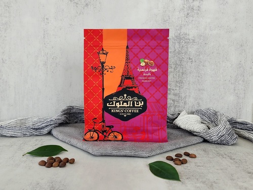 French Coffee With Hazelnut - hazelnut coffee features a sweet and nutty flavor combined with medium roasted coffee.