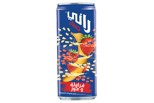 عصير راني حبيبات الفراولة والموز 240 مل