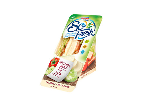 أمريكانا سو فريش حلوم خبز أبيض