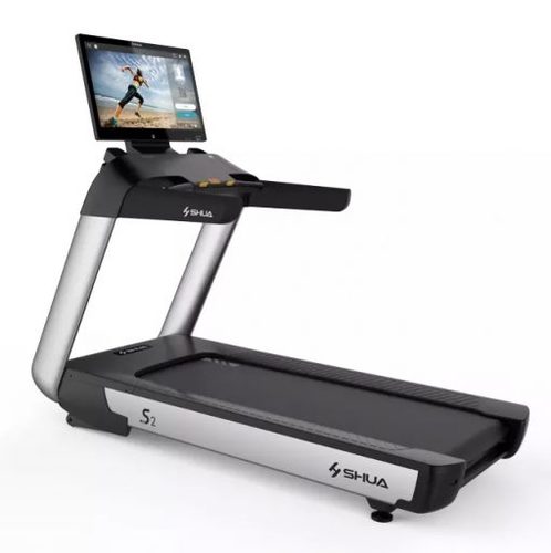 TREADMILL - Power: AC 220 ±10%
Peak horse-power: 6.0HP
Running belt: T2.4mm
Roller: Φ90mm
Speed: 0.5-25km/h
Display content: Speed, incline,distance,calorie,heart rate, step, Bluetooth connection
Motor: AC 3.0HP
Running deck: T25mm

DIMENSION2217*982*1814 (L*W*H) mm32 HD touch screenSIEMENS Inverter20-level Incline